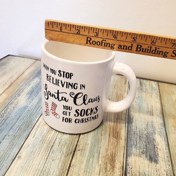 Funny Christmas 🎄 oversized mug "when you stop believing in Santa Claus " - Picture 4 of 6
